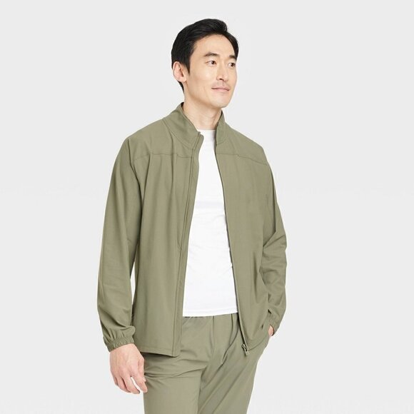 All in Motion Men's Lightweight Tricot Jacket - Picture 1 of 5